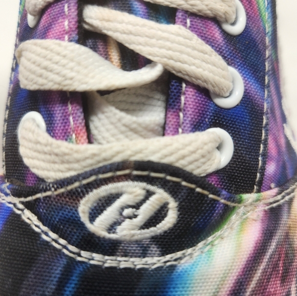Heelys Multicolor Roller Shoes YOUTH size 4 - Picture 7 of 10